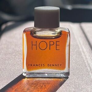 A vintage "Hope" perfume by Frances Denney.